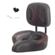 thumbnail image 1 of Asiento De Bicicleta Con Respaldo Extra Ancho Confort Cuero De PU Suave Para Hombres Y Mujeres Negro, 1 of 5