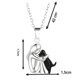 thumbnail image 3 of Collar y dige fantasia abrazo perrito black, 3 of 3
