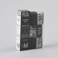 Pack Boxer Corto 3X Flores Hombre 33888-2