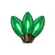 thumbnail image 3 of Bombillas LED de filamento C9, luces navideñas brillantes, color verde, paquete de 25, 3 of 3