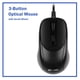 thumbnail image 4 of Ratón Óptico Ps2 Con Cable M Mcsaite 3 Botones Con Resolución De 1000 Dpi Para Pc Escrito, 4 of 8