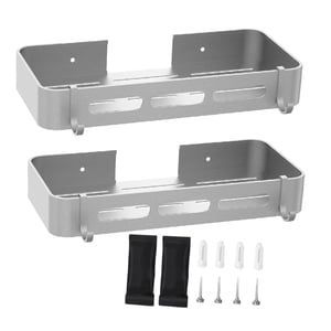 Magideal - Estantes De Ducha, Estante De Baño, Soporte Multiusos Para Champú, Estante De Ducha, Estante De Almacenaje Para Cocina, Organizador De Ducha Para Baño , Plata