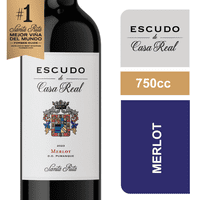 Vino Casa Real Escudo De Familia Merlot 750 Cc X 6