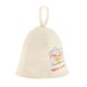 thumbnail image 3 of Sauna Hat Russian Banya Cap Saunahut Saunahattu 100% Lana Fieltro Mujer Hombre H, 3 of 5