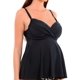 thumbnail image 2 of Tankini básico para embarazada negro Talla XL, 2 of 4
