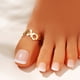 thumbnail image 1 of Gorgeous Copper Toe Ring: Adjustable Decoration for Women & Girls - Perfect for Summer Beach!, 1 of 5
