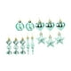 thumbnail image 1 of Adornos Para árboles De Navidad DIY Decoración Para árboles De Navidad Para Fiestas Festivales En Interiores Verde, 1 of 3
