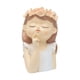 thumbnail image 4 of Busto De Niña Maceta Estatuilla Dibujos Animados Macetas Suculentas Para Cafe Chimenea Cocina Estilo B, 4 of 5