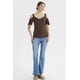 thumbnail image 4 of Polera Mujer Ajustado Chocolate, 4 of 4