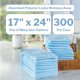 thumbnail image 2 of Almohadillas desechables McKesson Underpads, 17 x 24 cm, 300 unidades, 2 of 9