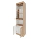 thumbnail image 2 of Bar Alto 8 Botelleros Repisa Extensible Fm-012c - Cafe Claro Y Blanco, 2 of 8