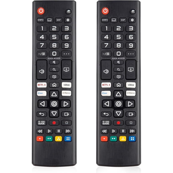 Control Remoto Universal Pack 2 para LG Smart TV Repuesto