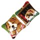 thumbnail image 5 of funda de almohada bricolaje gancho de cierre kits animales patrón ojo cerrado paquete de 2, 5 of 6