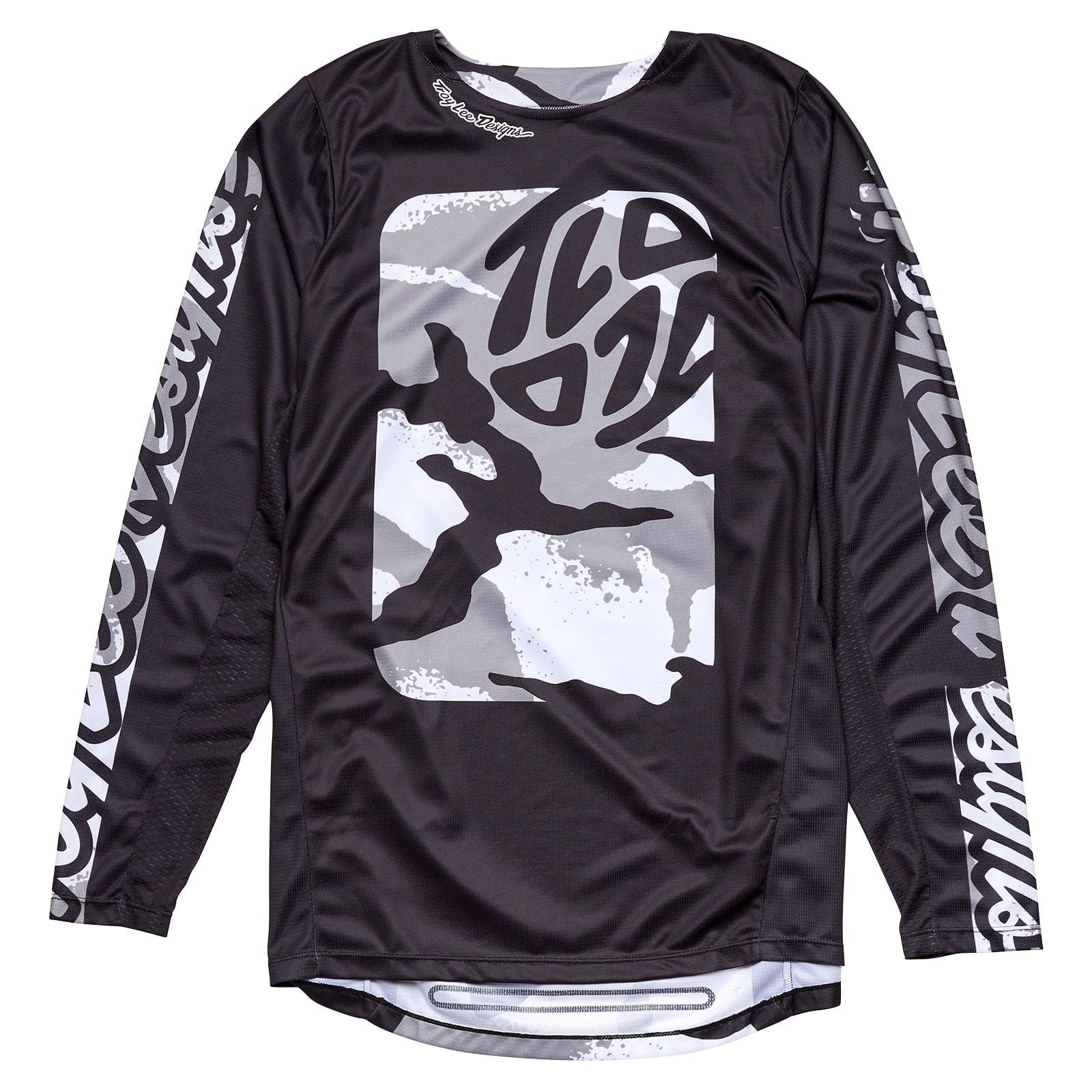 Camiseta Moto Troy Lee Designs Gp Pro Adult Negro/blanco S