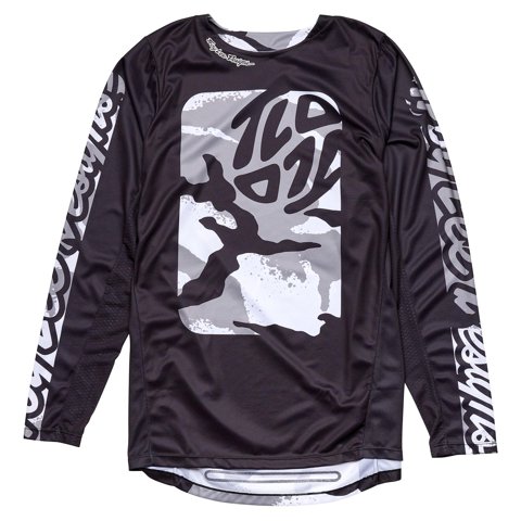 Camiseta Moto Troy Lee Designs Gp Pro Adult Negro/Blanco S