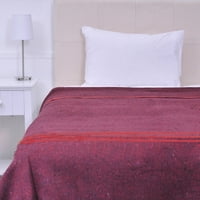 Plumetti - Frazada Termica Single Lineas Rojo