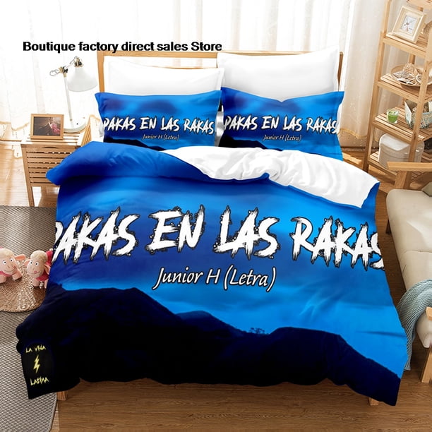 Junior H Las Bedding Set Single Twin Full Queen King Size Bed Set Aldult Kid Bedroom Duvetcover Sets bed sheet set CxgBed Sheets
