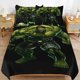 thumbnail image 1 of Hulk Bedding Sets Ultra Soft Skin-Friendly Duvet Cover 3 Piece, Cute Comforter Cover Bed Set for Boys Girls Kids, 1 of 5