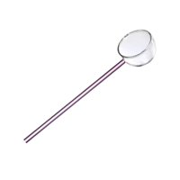 Bothyi - Olla De Vidrio Para Estufa Con Tapa, Cacerola Con Tapa Para Comida, Té, Pasta, Fideos, Cucharón