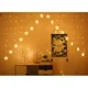 thumbnail image 2 of Cortina De Estrellas Luces 136led Serie Navideña Cascada 3m, 2 of 5