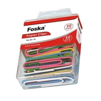 Clips De Colores 33 Mm 100 Und As-17 Foska