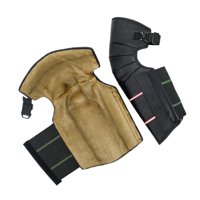 Magideal - Protectores De Piernas A Prueba De Viento Para Motocicleta, Rodillera De Cuero Pu, Tiras Reflectantes, Protección Completa Para Accesorios De Esquí De 50Cmx32Cm