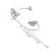 thumbnail image 4 of Mariposa Ear Cuff Pendientes Ear Clips Wraps Around Pendientes Plata Derecha, 4 of 5