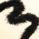 thumbnail image 2 of Solador de plumas de avestruz con forma de boas, negro, 2 yardas de largo, 3 capas, para fiestas, 2 of 6