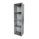 thumbnail image 1 of Librero Vertical Multifuncional Repisa 4 Nieveles - Gris, 1 of 3