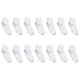 thumbnail image 2 of Pack económico de calcetines Hanes para mujer, 14 pares, blancos, tallas 8-12, 2 of 3