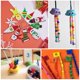 thumbnail image 5 of Juego de cuentas de poni Simetufy para manualidades, 3600 unidades, 6 x 9 mm, 24 colores, 5 of 6