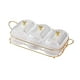 thumbnail image 1 of Bandeja De Frutas Secas, Plato Dividido Con Corona Para Fiesta, Comedor, Cocina, Estilo C, 1 of 3