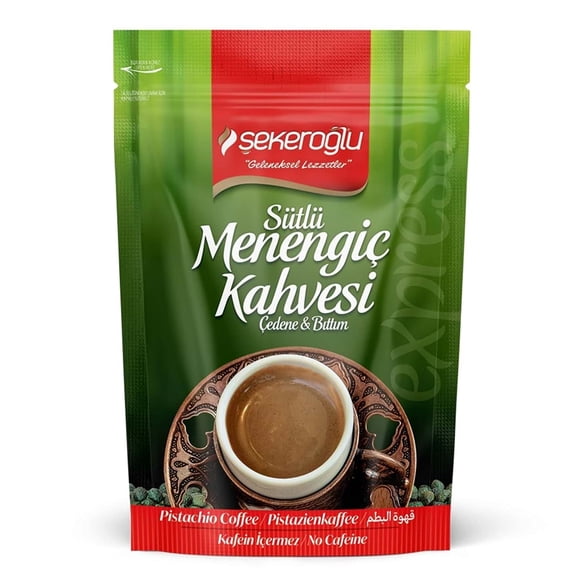 Café Turco Menengiç – Café de Menengiç (café de pistacho) – Çitlembik, Çedene, Çıtlık – 200 g (7 oz) – Sin OGM, Vegano, Halal – Sekeroglu