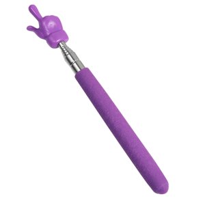Magideal - Puntero De Mano Retráctil Para Aula, Fácil De Usar, Accesorio Decorativo Para Profesores. Violeta