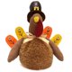thumbnail image 1 of Decoración De Pavo De Peluche, Divertida Decoración De Acción De Gracias Para Escritorio, Granja, Cumpleaños, 1 of 3
