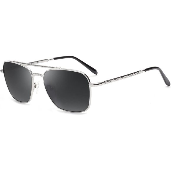 Lentes de Sol JIM HALO Aviator Cristal Metal UV400