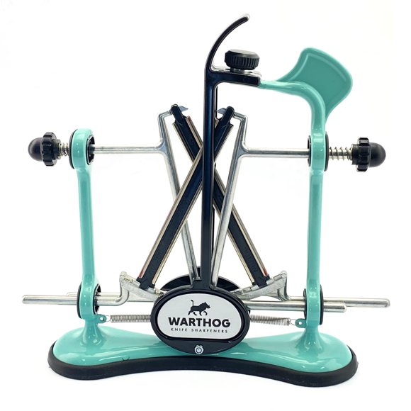 Afilador de Cuchillos Warthog V‑Sharp A4 de Diamante y Metal Aqua