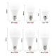 thumbnail image 2 of X10 Bombilla Ampolleta Led 12w E27 Ahorro Energía Luz Fria, 2 of 2