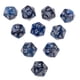 thumbnail image 3 of Dados De Poliedro De 20 Lados De 10 Piezas Para D d Trpg Cup Game Azul + Gris, 3 of 5