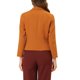 thumbnail image 3 of INSPIRE CHIC Blazer Abierto para Mujer Regreso a Clases Chaqueta de Traje Corto de Verano para el Trabajo Naranja Oscuro-Sólido XL, 3 of 6