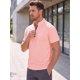 thumbnail image 4 of INSPIRE CHIC Camisetas de Manga Raglán Plisada con Cremallera para Hombre 2XL Rosa, 4 of 5