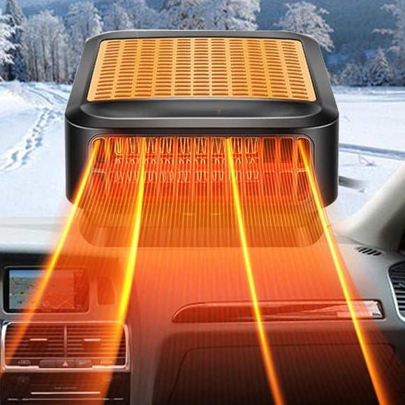 Calentador de coche QEPJO de 200 W, calentamiento rápido, descongelador, parabrisas, 12 V
