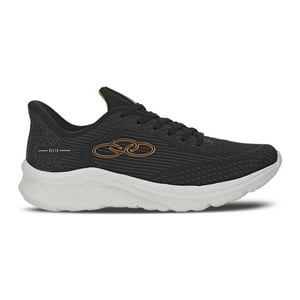 Olympikus - Zapatilla Mujer Delta Negra/Gris