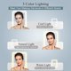 thumbnail image 3 of Espejo de maquillaje FUNTOUCH recargable con 72 luces LED de 3 colores, 3 of 7