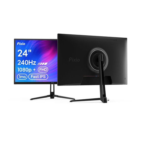 Monitor Pixio PX249 de 24 pulgadas, 240 Hz, FHD, 1 ms, IPS