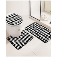 Mylhogar - Juego De Alfombras De Baño 3 Piezas Suaves Y Absorbentes