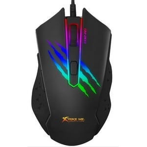 Mouse Gaming Xtrike Me 2400 Dpi Negro 6 Botones