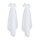 thumbnail image 3 of 2 Uds Velos De Hombro Para Boda Suministros De Decoración Para Fiestas Chal Mujer Tul De Malla Suave Blanco, 3 of 3