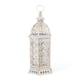 thumbnail image 1 of Farol Zingz & Thingz vintage con diseño hexagonal, tamaño pequeño, blanco, 1 of 8