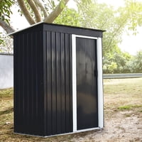 Bodega Jardín 181X162X86 Cm Negra Homeclaf